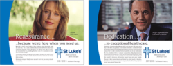 St Luke's ads