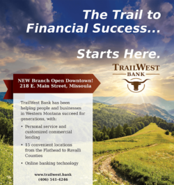 TrailWest Bank Main St. Branch newspaper ad