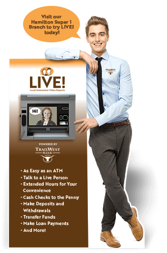 LIVE! Cutout Sign